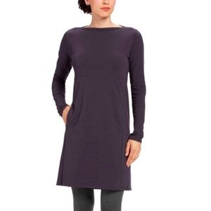 Nau Elementerry Boatneck Long Sleeve Dress